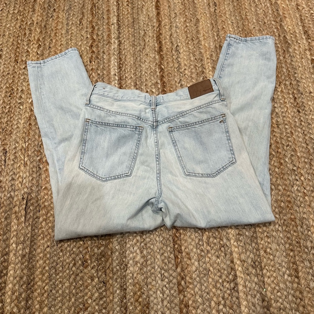 Madewell Women's Straight Leg Jeans in Light Blue